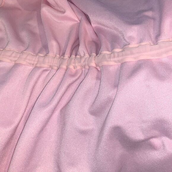 Vintage Pink Sears Embroidered Fleece Tie Waist Dressing Robe Small - Picture 13 of 14